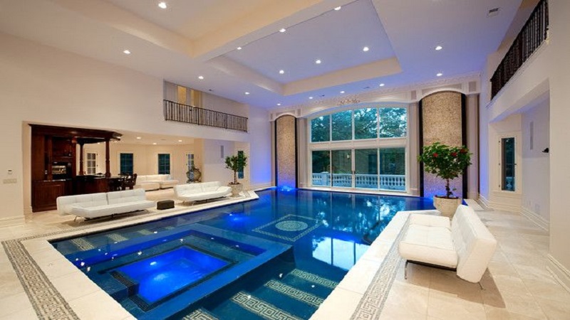 Luxury Living with A Pool at Home