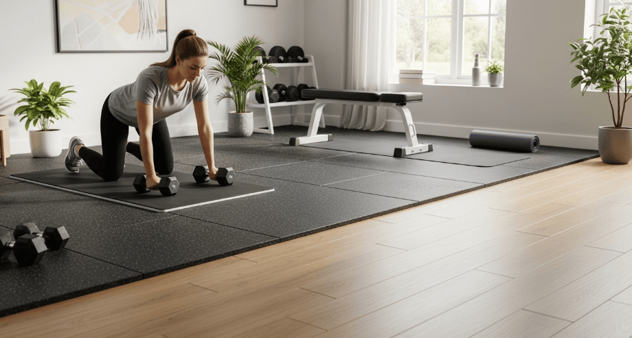 How Gym Flooring Affects Safety During Home Workouts